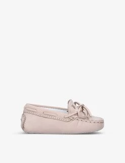 Gommino Lace-up Suede Driving Shoes 0-1 Years