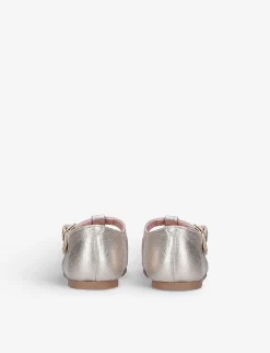 Mallory Brogue Metallic-leather Shoes -Boutique Fashionable Childrens Clothing Store R03997289 GOLD ALT03