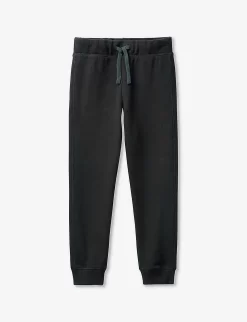 Benetton Logo-print Pocket Cotton-jersey Jogging Bottoms 6-14 Years