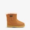 Trene Gingerbread Shearling-lined Boots 3-6 Years