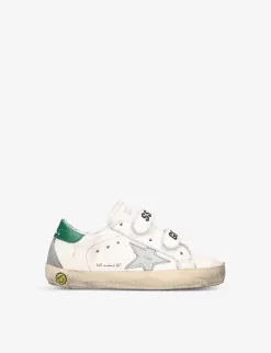 Golden Goose Old Skool Star-motif Leather Trainers 6 Months-5 Years