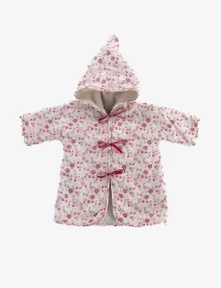 Pre-loved Dior Floral-print Cotton Bathrobe 0-3 Months
