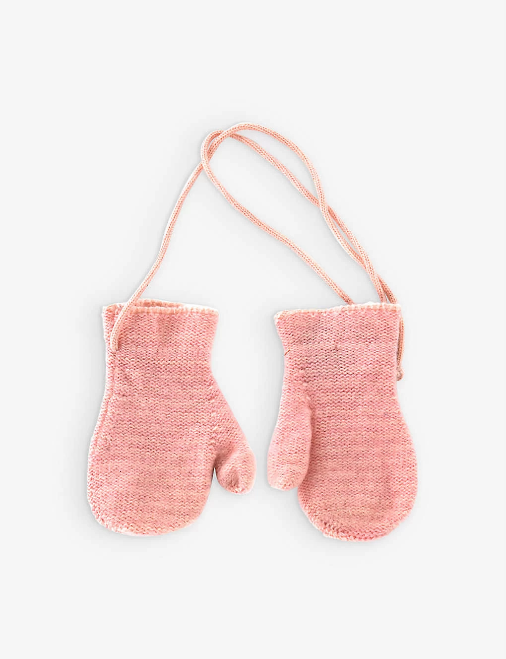 Pre-loved Hermes Graphic-embroidered Cashmere Mittens 0-3 Months 2 Pre-loved Hermes Graphic-embroidered Cashmere Mittens 0-3 Months - Image 2