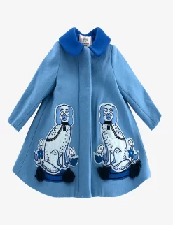 Pre-loved Little Goodall Peter-pan Collar Wool Coat 2 Years