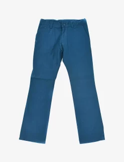 Pre-loved Dior Straight-leg Cotton Trousers 8 Years