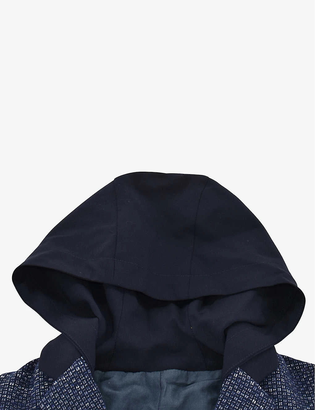 Pre-loved Dior Single-breasted Hooded Wool And Cotton-blend Jacket 5 Years 2 Pre-loved Dior Single-breasted Hooded Wool And Cotton-blend Jacket 5 Years - Image 2