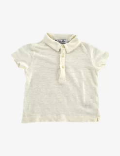 Pre-loved Loro Piana Linen Polo Shirt 6-9 Months