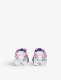 Unicorn-beaded Canvas Low-top Trainers 4-11 Years -Boutique Fashionable Childrens Clothing Store R04069764 MULTOTHER ALT03