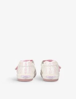 Aurora Heart-beaded Canvas Shoes 1-3 Years 7 Aurora Heart-beaded Canvas Shoes 1-3 Years -Boutique Fashionable Childrens Clothing Store R04069766 SILVERCOM ALT03