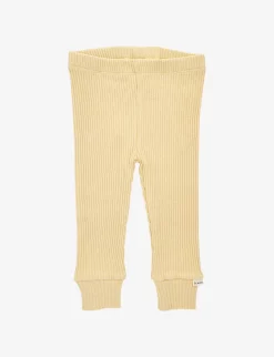 Buttercup Ribbed Organic Cotton-blend Leggings 0-12 Months