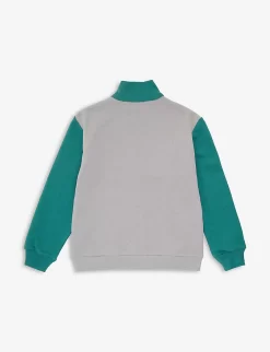 Gucci Stripe Logo Cotton-jersey Sweatshirt 6-10 Years 5 Gucci Stripe Logo Cotton-jersey Sweatshirt 6-10 Years -Boutique Fashionable Childrens Clothing Store R04078834 THUNDERSTORMMC ALT02