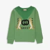 Gucci Tiger Graphic-print Cotton-jersey Sweatshirt 6-12 Years