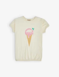 Gucci Ice Cream-print Cotton-jersey T-shirt 4-12 Years