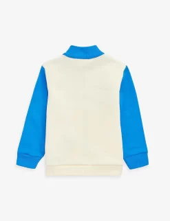 Gucci Logo-print Colour-blocked Cotton-jersey Jacket 9-36 Months -Boutique Fashionable Childrens Clothing Store R04079333 SUNKISSEDMC ALT02