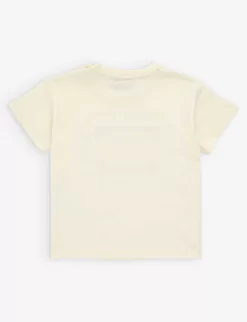 Gucci GG Logo Cotton-jersey T-shirt 3- 36 Months -Boutique Fashionable Childrens Clothing Store R04079342 SUNKISSEDMC ALT02