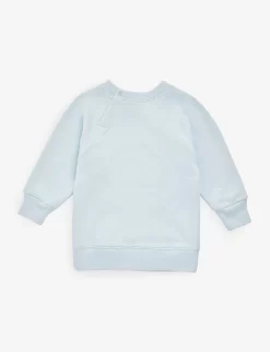 Gucci Graphic-print Cotton-jersey Sweatshirt 6-36 Months -Boutique Fashionable Childrens Clothing Store R04079346 CIELOMULTICOLOR ALT02