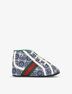 Gucci New Tennis Woven Shoes 0-12 Months