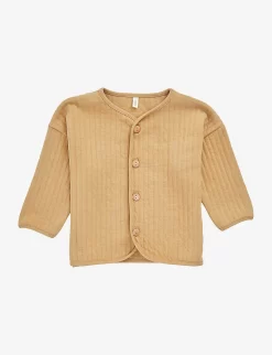 Ribbed Organic-cotton Jacket 6 Months-4 Years