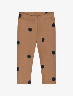 Dots Graphic-print Organic-cotton Leggings 0 Months-4 Years