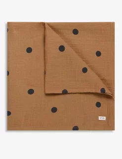 Polka Dot Organic-cotton Muslin