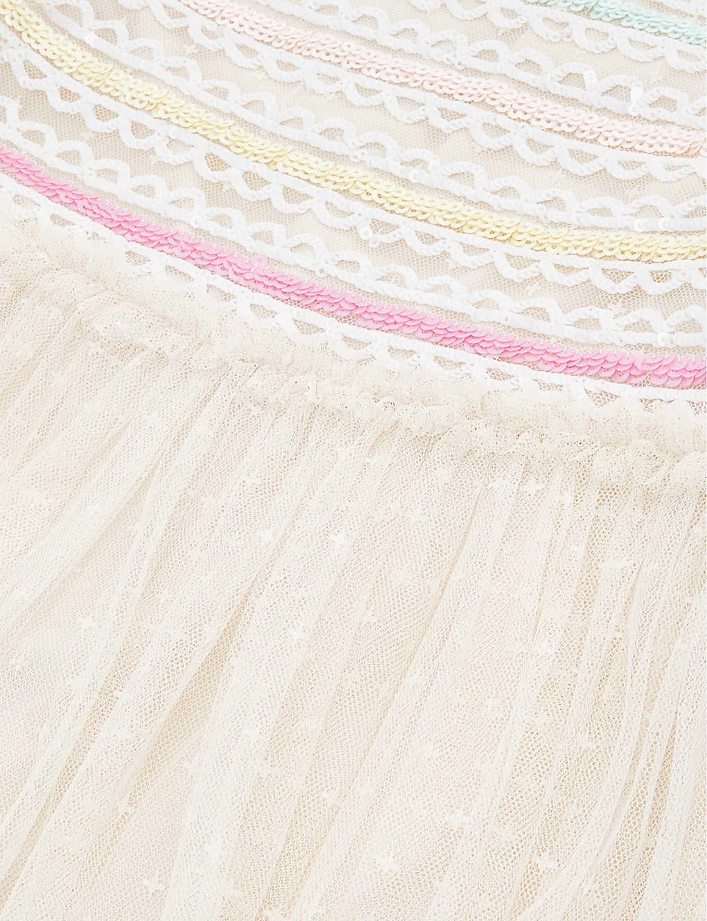 Striped Sequin-embellished Woven Dress 4-10 Years 2 Striped Sequin-embellished Woven Dress 4-10 Years - Image 2