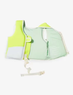 SunnyLife Shark Citrus Swim Vest 2-3 Years -Boutique Fashionable Childrens Clothing Store R04089768 ALT02