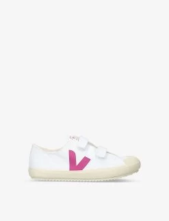 Veja Ollie Logo-printed Canvas Trainers 6-9 Years