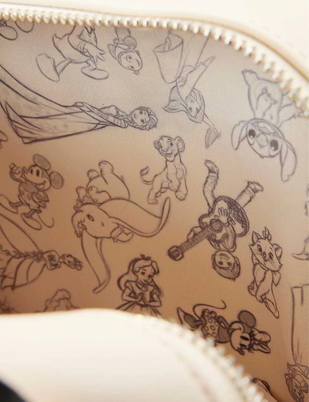 LOUNGEFLY Disney 100th Anniversary Sketchbook Faux-leather Kids' Backpack 4 LOUNGEFLY Disney 100th Anniversary Sketchbook Faux-leather Kids' Backpack - Image 4