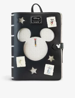 LOUNGEFLY Disney 100th Anniversary Sketchbook Faux-leather Kids' Backpack