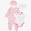 Juicy Couture Four-piece Cotton-jersey Gift Set 0-6 Months