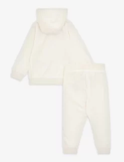 Juicy Couture Glittered-logo Stretch-velour Two-piece Tracksuit Set 12-36 Months 5 Juicy Couture Glittered-logo Stretch-velour Two-piece Tracksuit Set 12-36 Months -Boutique Fashionable Childrens Clothing Store R04100761 VANILLAICE ALT02