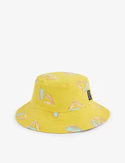 Patagonia Brand-patch Floral-print Recycled-nylon Bucket Hat