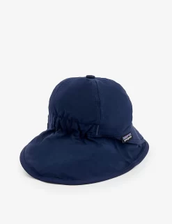 Patagonia Logo-tab Recycled-nylon Bucket Hat 6-24 Months -Boutique Fashionable Childrens Clothing Store R04108003 NEWNAVY ALT02