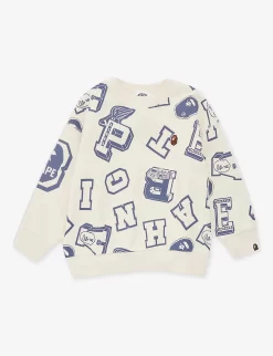 Branded-print Cotton-jersey Sweatshirt 4-9 Years