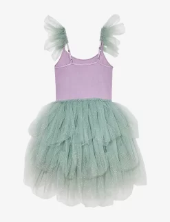 Disney X Tutu Du Monde Jewel Of The Sea Sequin-embellished Tulle Dress 4-11 Years -Boutique Fashionable Childrens Clothing Store R04110807 LILACDREAM ALT02