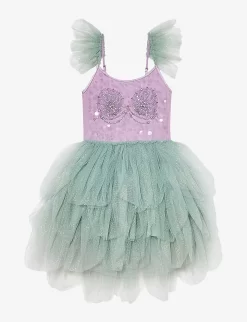 Disney X Tutu Du Monde Jewel Of The Sea Sequin-embellished Tulle Dress 4-11 Years