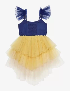 Disney X Tutu Du Monde Mirror Mirror Sequin-embellished Tulle Dress 4-11 Years -Boutique Fashionable Childrens Clothing Store R04110808 LAPISMIX ALT02