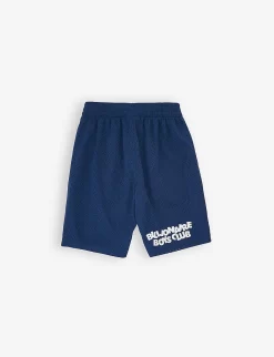 Billionaire Boys Club Logo-print Elasticated-waist Woven Shorts 5 Billionaire Boys Club Logo-print Elasticated-waist Woven Shorts -Boutique Fashionable Childrens Clothing Store R04121634 NAVY ALT02