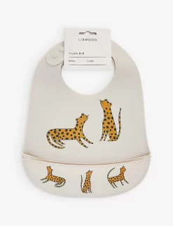 Liewood Tilda Tiger-print Silicone Bibs Pack Of Two