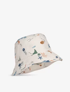 Liewood Damon Graphic-print Wide-brim Recycled-nylon Bucket Hat 3 Months - 2 Years