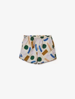 Liewood Aiden Graphic-print Elasticated-waist Recycled-polyester Board Shorts 18 Months - 10 Years