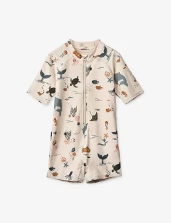 Liewood Max Recycled Polyester-blend Swim Jumpsuit