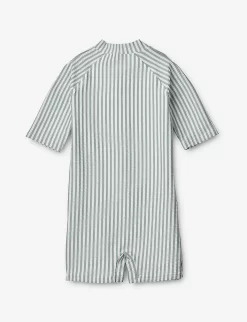 Liewood Max Stripe-print Seersucker Swim Jumpsuit 3 Months - 6 Years 5 Liewood Max Stripe-print Seersucker Swim Jumpsuit 3 Months - 6 Years -Boutique Fashionable Childrens Clothing Store R04122066 STRIPESEABLUEWHITE ALT02