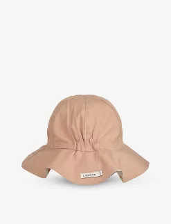 Liewood Amelia Reversible Organic-cotton Sun Hat 3 Months - 10 Years -Boutique Fashionable Childrens Clothing Store R04122083 FLOWERMRKTSANDYMIX ALT03