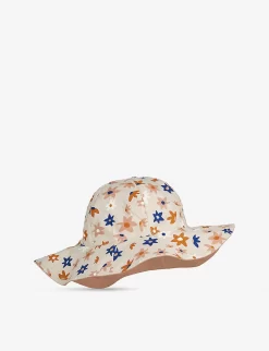 Liewood Amelia Reversible Organic-cotton Sun Hat 3 Months - 10 Years