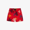 Vilebrequin Turtle-print Stretch Recycled-polyamide Swim Shorts 4-14 Years