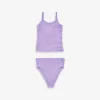 Daphne Scoop-neck Crinkle-texture Stretch-woven Bikini 7-12 Years