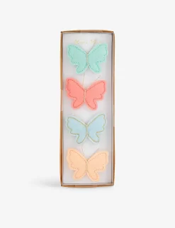 Meri-Meri Butterfly Pack Of Four Felt Hair Clips