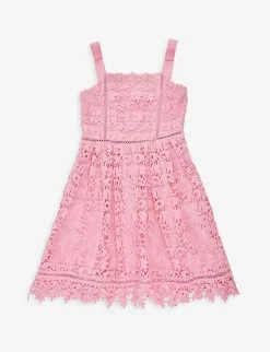 SELF PORTRAIT Azealea Sleeveless Lace Dress 3-12 Years