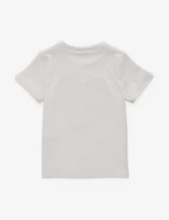 Mini Rodini Graphic-print Stretch-cotton T-shirt -Boutique Fashionable Childrens Clothing Store R04131141 WHITE ALT02